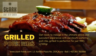 Get Grilled To Perfection With Our Pork Ribs For Just 198K ++